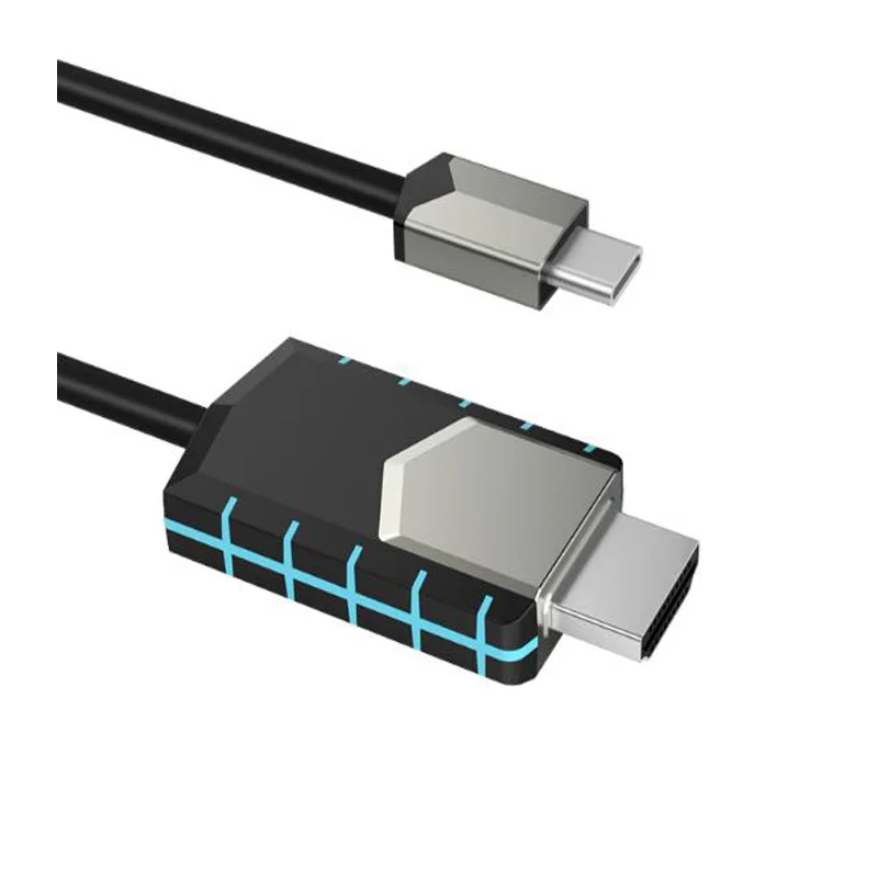 Mirascreen USB C HDMI HD tv Кабель-адаптер 2 м Тип C к HDMI кабель usb Тип C HDMI 4 к мгновенная проекция подключение сотового телефона к телевизору