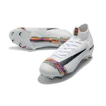 

Falcon Assassin 12 Th Generation Hight-top FG Nail Football Shoes Grass Nail Shoes Sneakers Soccer Cleats Knitted Seven Color