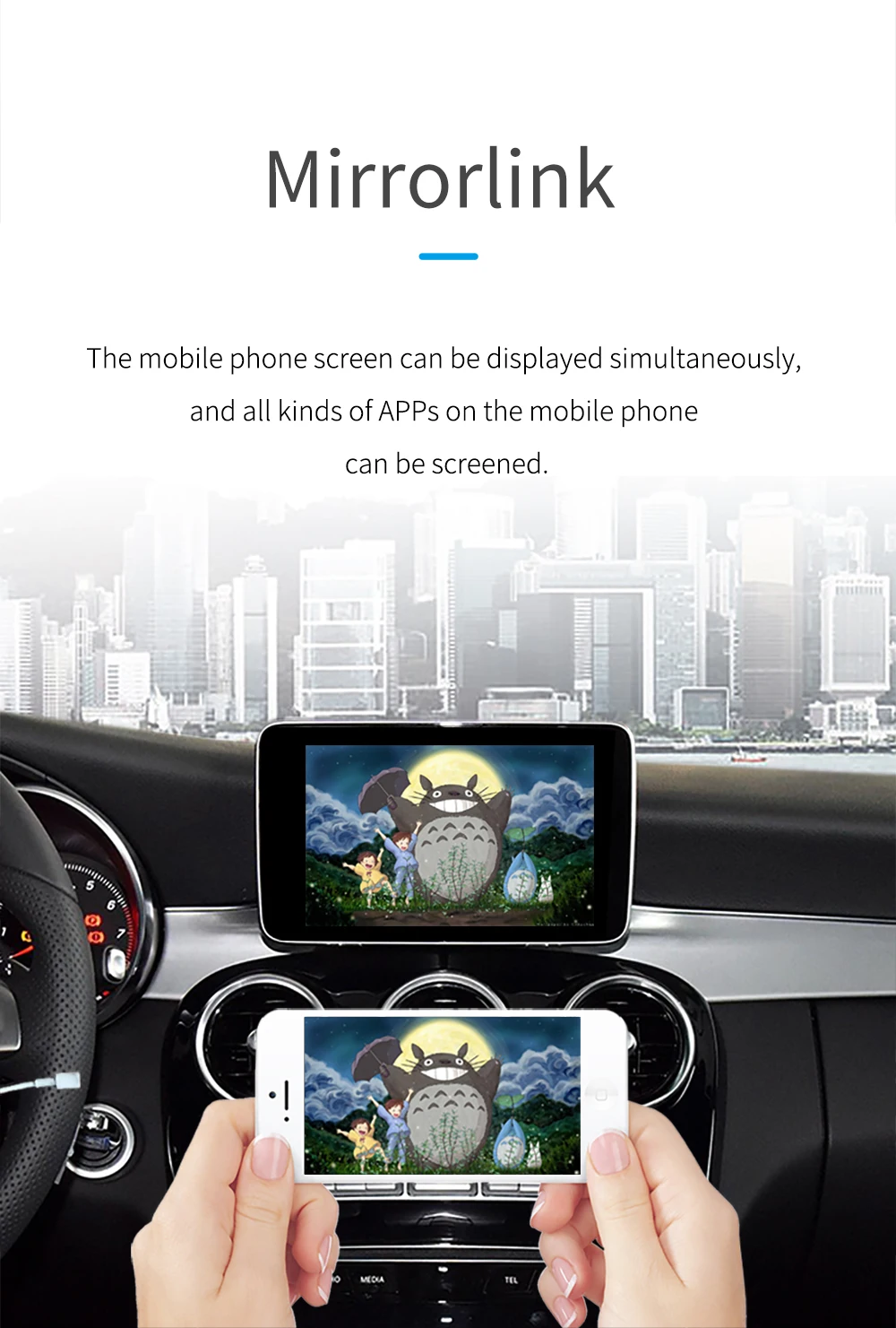 Carlinkit мультимедийный смарт-автомобиль модифицированный с Apple Carplay Android AutoBox для Mercedes NTG4.7- iOS AirPlay Для Benzs
