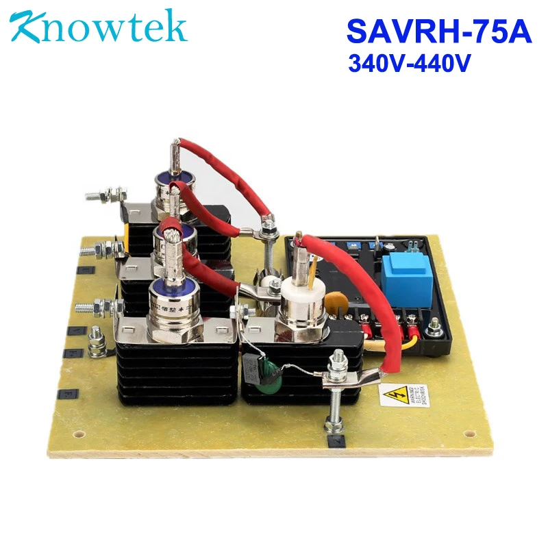 Универсальный АРН 75A 340 V-440 V SAVRH-75A 190 V-264 V SAVRL-75A автоматический регулятор напряжения генератора