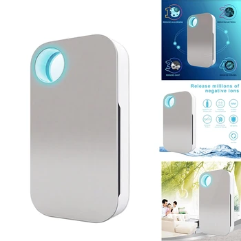 

HOT！-Revolutionary EU Plug in Air Purifier Filterless Negative Ionizer Quiet Activated Carbon Air Freshener for Household