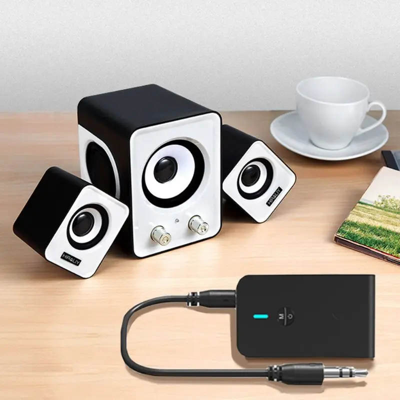 Bluetooth 5 0 Transmitter Receiver 2 in 1 bluetooth Adapter With Micro Support Hands free for TV Headphone PC Audio Speaker