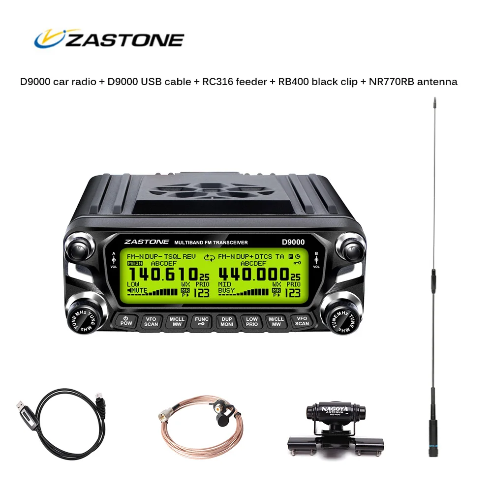 ZASTONE D9000 Car walkiet talkie LCD Enclosure Camouflage panel microphone two way radio parts | Мобильные телефоны и
