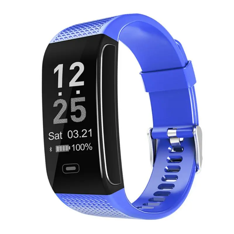 Beaulyn CK18 ECG+PPG Smart Watch Blood Pressure Heart Rate Monitor Pedometer Call SMS Reminder Waterproof Bluetooth Sports | Электроника