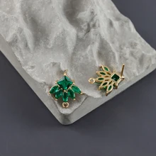  GUFEATHER M1123,jewelry accessories,18k gold plated,copper,zircons,pass REACH,nickel free,jewelry making,diy earrings,10pcs/lot 