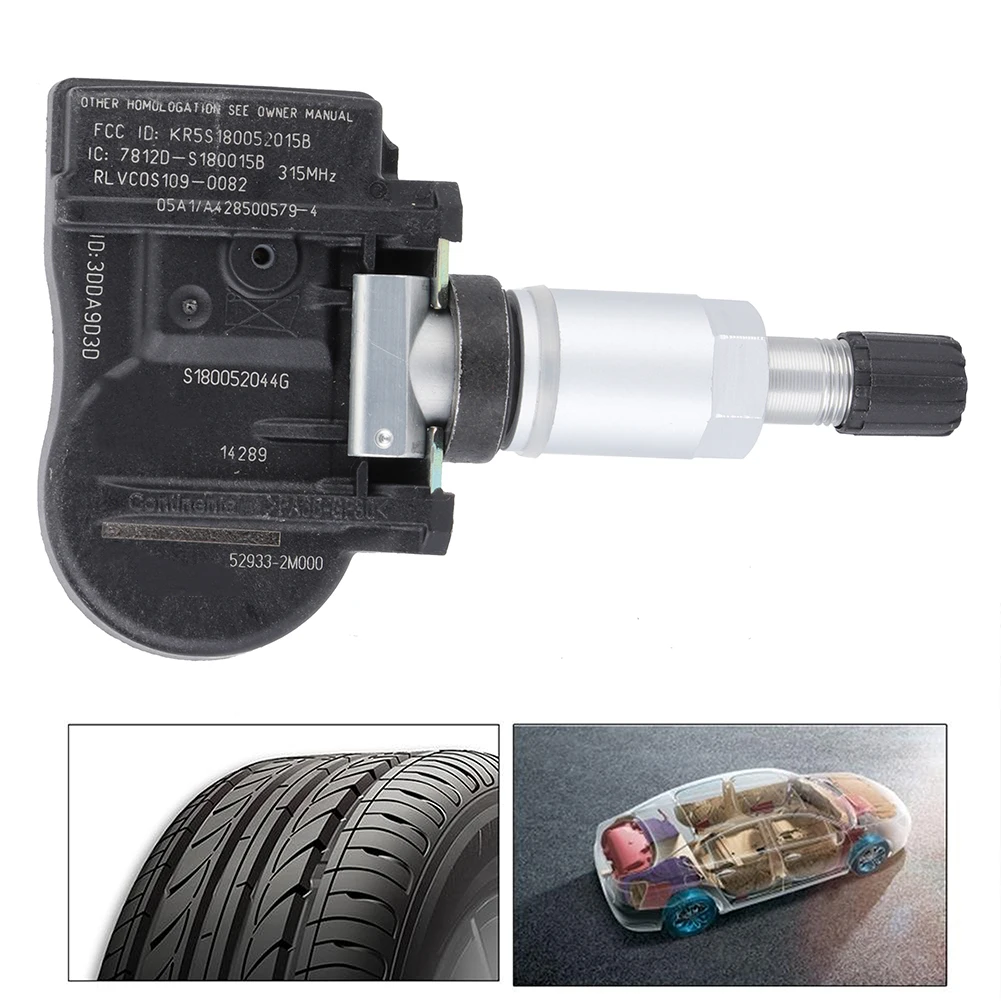 Горячая TPMS датчик давления в шинах Замена 52933-2M000 для Chrysler Dodge Jeep Алюминий+ ABS автомобильные аксессуары