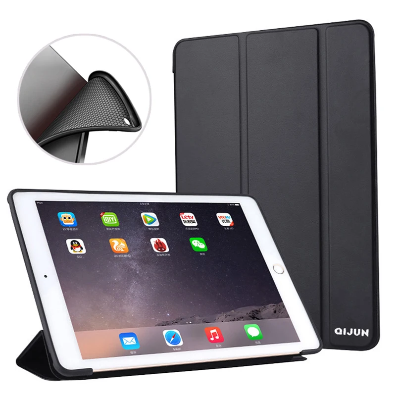 Чехол для iPad Mini 1 2 3 4 5 7 9 ''ультра тонкий кожаный умный Мягкий ТПУ чехол mini5 2019