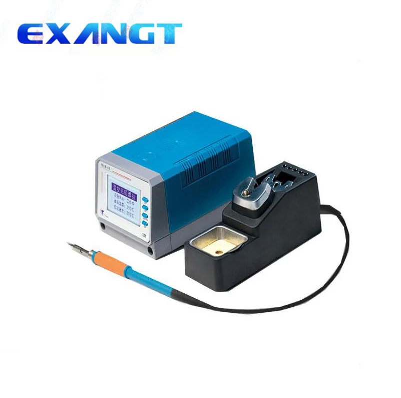 LEISTO T12-11 интеллектуальная Бессвинцовая паяльная станция BGA PCB Материнская плата ремонт паяльника 75 Вт с 3 шт. паяльника советы