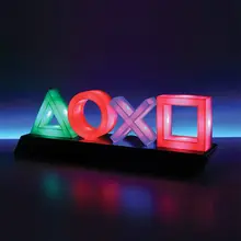 Letrero de Playstation con Control de voz, lámpara de barra de neón con luz acrílica, adorno decorativo para Club KTV