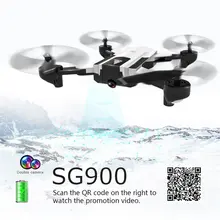 SG900S складной 4K камера Дрон с камерой 1080P HD селфи WiFi FPV широкоугольный оптический поток RC Квадрокоптер вертолет игрушки