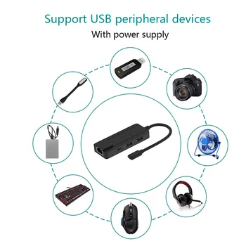 

Phone to RJ45 Ethernet LAN Wired Network Adapter 10/100Mbps USB Interface Ethernet Converter