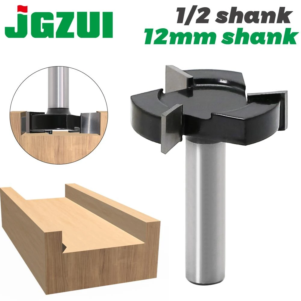 Cnc Spoilboard Surfacing Router Bits, 1/2 Inch 12mm Shank 2 Inch