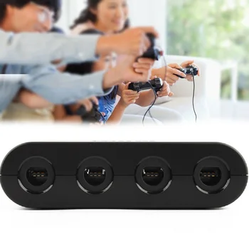 

3 In 1 Bedroom Mini Adapter Game Console Durable To U USB 4 Port Home PC Controller Converter Entertainment For Switch