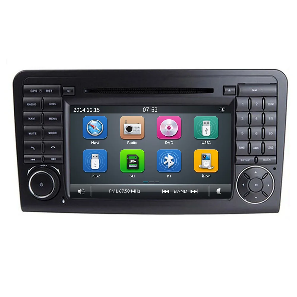 Автомобильный Радио gps для Mercedes Benz ML GL W164 ML350 ML500 GL320 стерео навигация ips экран DVD