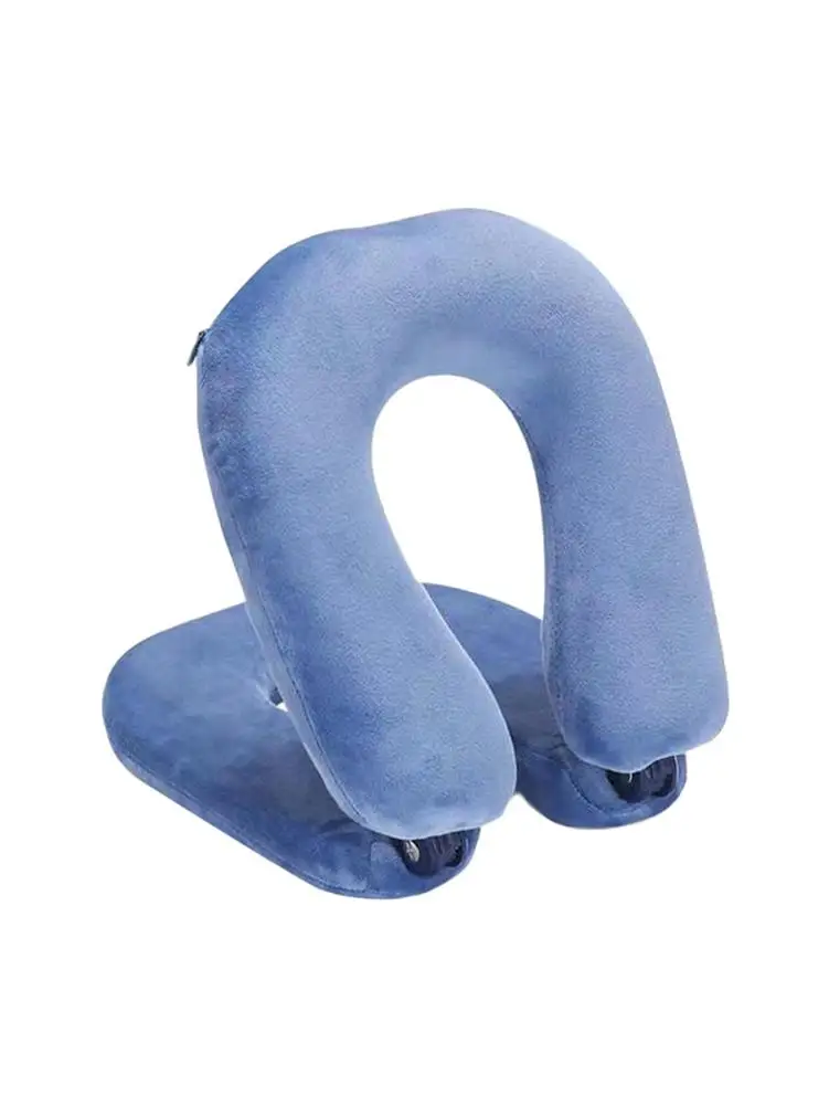 Portable Multi-function Folding Travel Pillow Lunch Break Office Sleep U-shaped Pillow Protective Neck Pillow