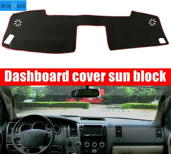 

For Toyota Tundra Sequoia 2008 2009 2010 2011 2012 2013 2014 Car Dashboard Cover Mat Pad Sun Shade Instrument Carpet Accessories