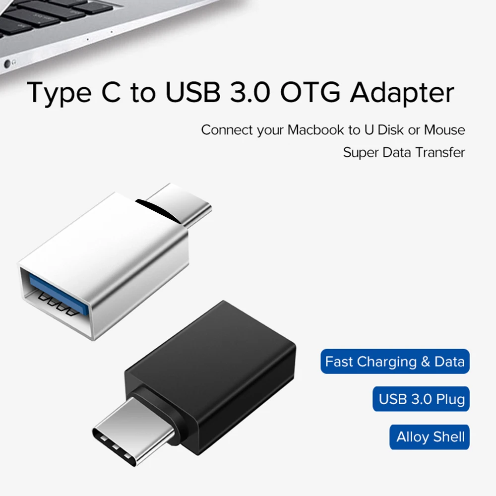 Тип-c к USB 3,0 OTG кабель адаптер type C конвертер для samsung huawei P20 OTG адаптер