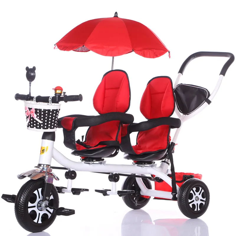 double baby bike seat