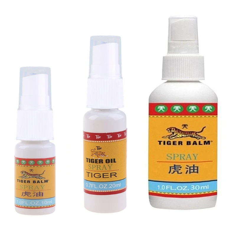 

10/20/30ml Tiger Balm Herbal Pain Relief Spray Liniment Arthritis Treatment Back Body Muscle Joint Analgesic Massage Ointment