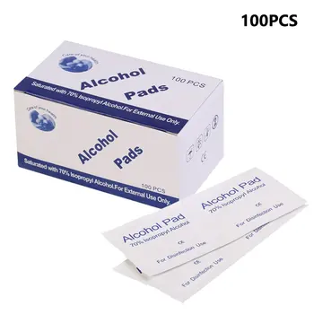 

alcohol wipes / disposable disinfection alcohol wipes hospital alcohol / disinfection Piece 100pcs / bag