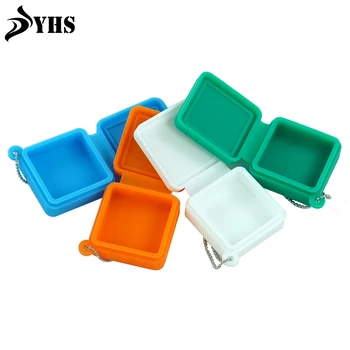 

Wholesale Price 200Pcs 9ml Non-Stick Silicone Wax Dab Containers Wax Oil Multi Use Storage Jars Assorted Colors Free shipping