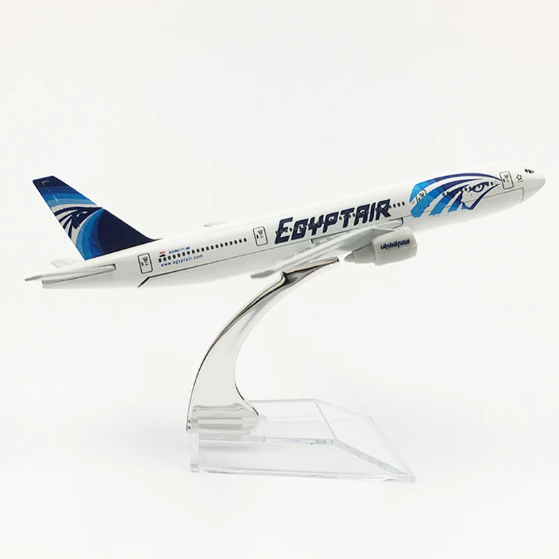 1/400 масштаб сплав модель самолета Египетский воздух Boeing 777 16 см металлический самолет B777 литые игрушки Дети подарок для коллекции