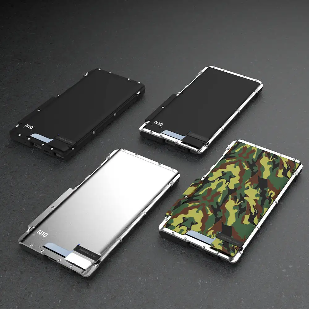 Роскошный Алюминиевый Чехол с винтом из нержавеющей стали для samsung Galaxy Note 10 Plus 9 8, чехол для телефона с откидной крышкой