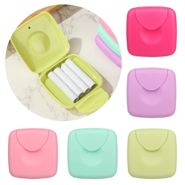 Tampons Storage Box Small Case Plastic Containers Outing Travel Tampon  Holder Cases Container Carrying Organizers Tools - AliExpress