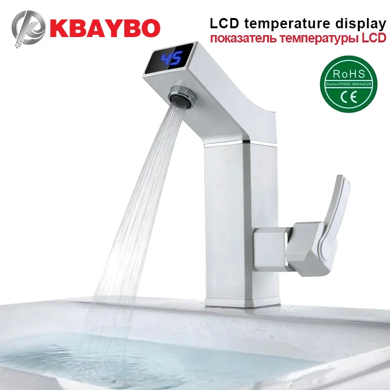 KBAYBO Electric Instant Water Heater Tap shower Instantaneous Electric Hot Water Faucet Tankless Heating Bathroom Kitchen Faucet