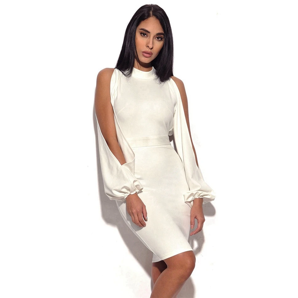 winter white cocktail dress