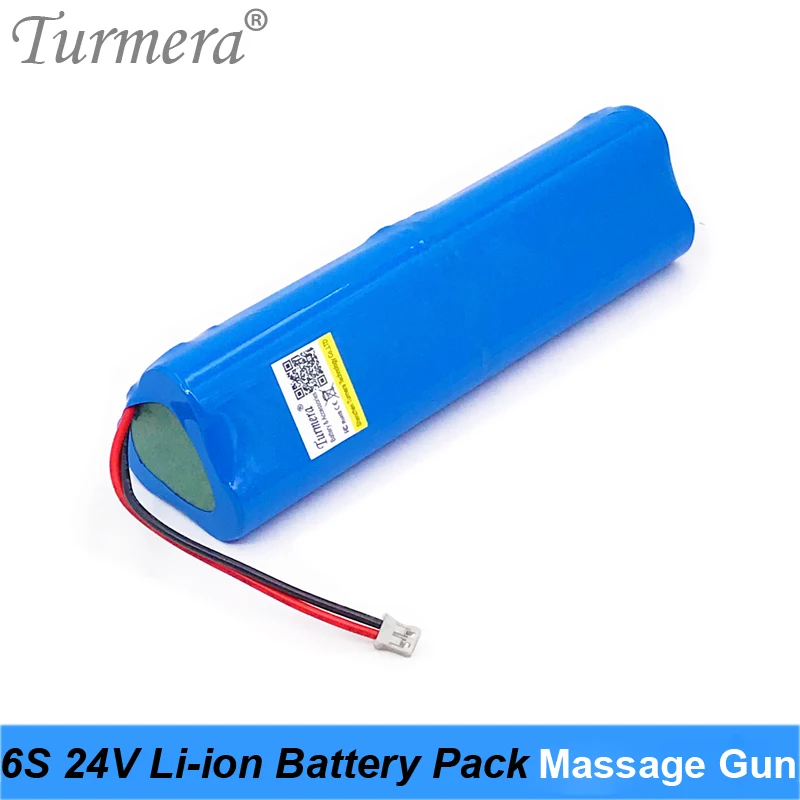 Bateria de Lítio Recarregável 3000mah para Massagem Arma Massager Muscular Substituir Bateria e Chave de Fenda Uso da Bateria Turmera 6s 24v - Image 5