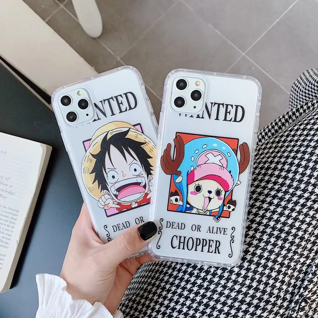 One Piece Luffy Chopper Phone Case For Apple iPhone 7 8 6 S Plus 11 Pro X XS Max XR Japan Anime soft tpu Back Cover |