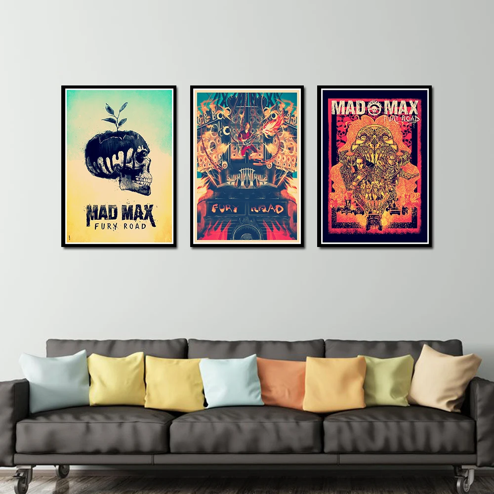 Безумный Макс Дорога ярости Австралии плакат декоративный DIY настенные холст