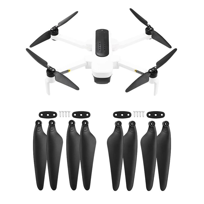 Складной пропеллер для Hubsan H117S Zino Радиоуправляемый Дрон Квадрокоптер запасные части быстросъемный складной пропеллер Лопасти пропеллера набор