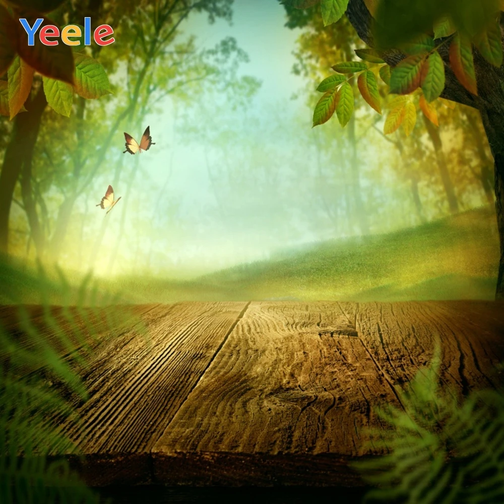 

Yeele Photography Backdrops Grass Fairy Tale Sunshine Baby Poster Photo Background Photocall Backgrounds for Photo Studio Props