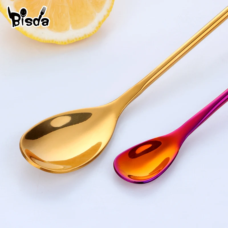 Mixing Cocktail Bar Spoon Swizzle Stick Coffee Cocktail Mojito Wine Spoons Bar Ware Bartender Tools Juice Blending Accessories