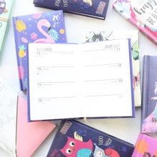 Год календарь школьный студенческий дневник еженедельник блокноты канцелярские товары, милый мультяшный Карманный ежедневник Органайзер подарок