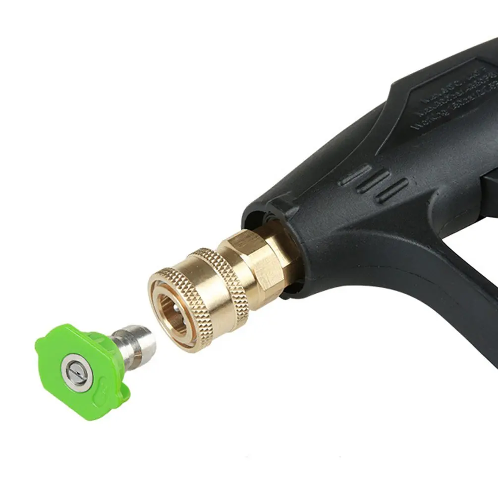 1 Set 5-color M22 Thread Pressure Water Washer Nozzles for 3000 PSI High Pressure Washer Gun Water Jet Car Wash Gun