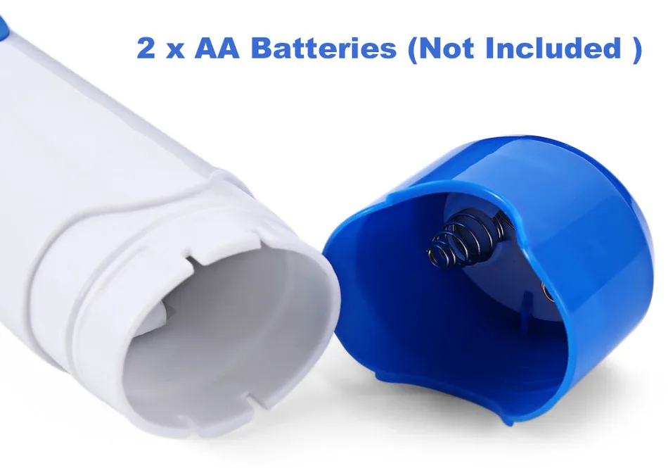 1 Набор дизайн электрическая зубная щетка на батарейках Водонепроницаемая зубная щетка для ухода за зубами электрическая зубная щетка+ 3 насадки для гигиены полости рта