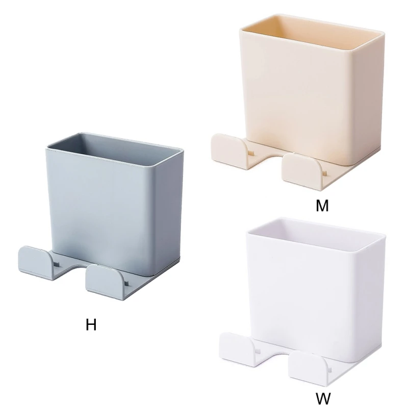 

Wall-mounted Remote Control Storage Box Household Mobile Phone Charging Plug Bracket Hooks for air conditioner remote control