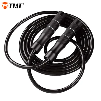 

TMT Weighted Jump Rope Workout Skipping PU Ropes Adjustable Aluminium Alloy Speed Crossfit Jumping for Fitness Exercise Training