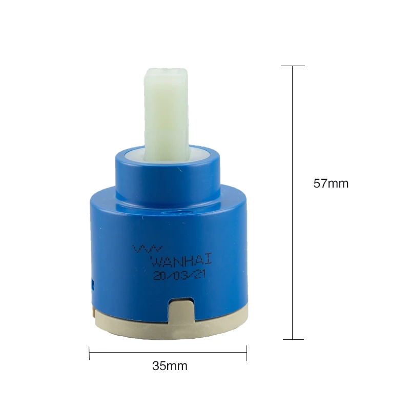Faucet Valve Faucet Cartridge Mixer Tap Replacement 1PC Water saving Replacement Ceramic Spool Water Mixer Tap Faucet Cartridge Kitchen Bathroom Faucet Replace Mixing valve 35mm