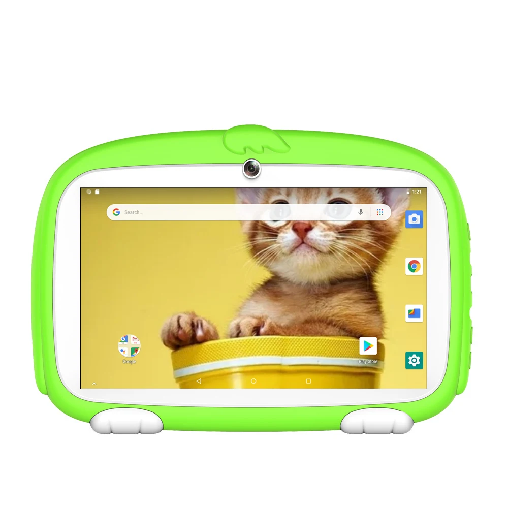 BDF Новый Google планшетный ПК 7 дюймов Android 8 0 четырехъядерный Детские планшеты Play