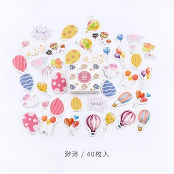 

45 pcs/Box Love of Balloons Paper Stickers DIY Phone Hand Account Notebook Diary Sticker