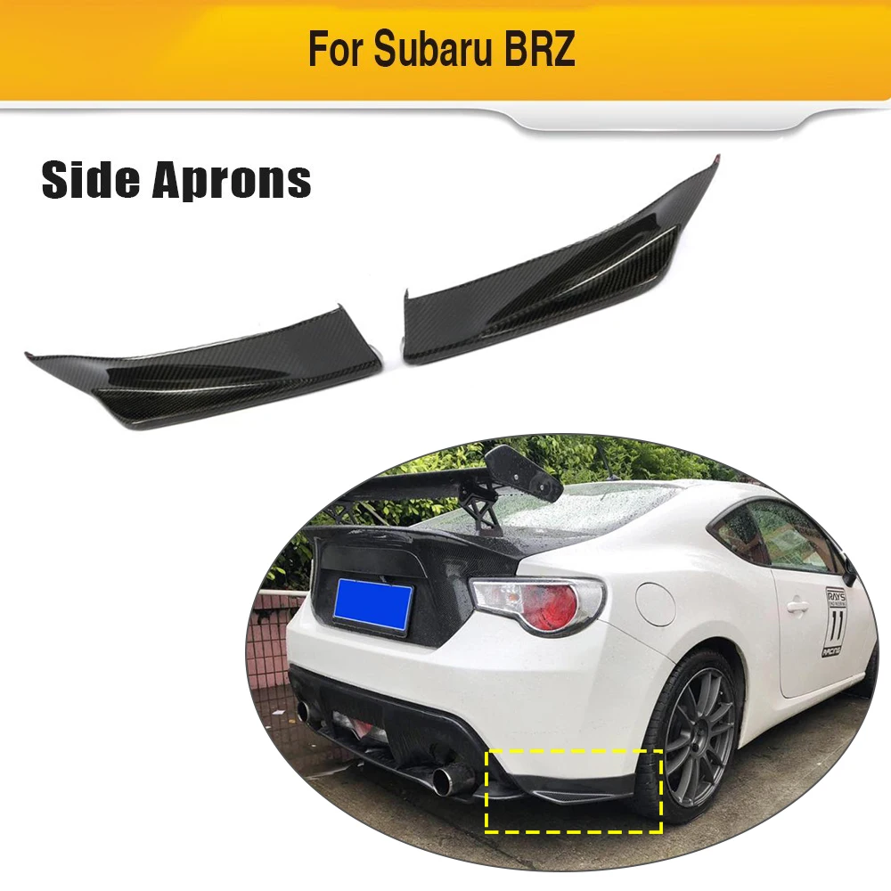 Для Subabu BRZ база TS Sport-tech Limited Premium 2 двери Coupe углеродного волокна переднего бампера для губ разветвители