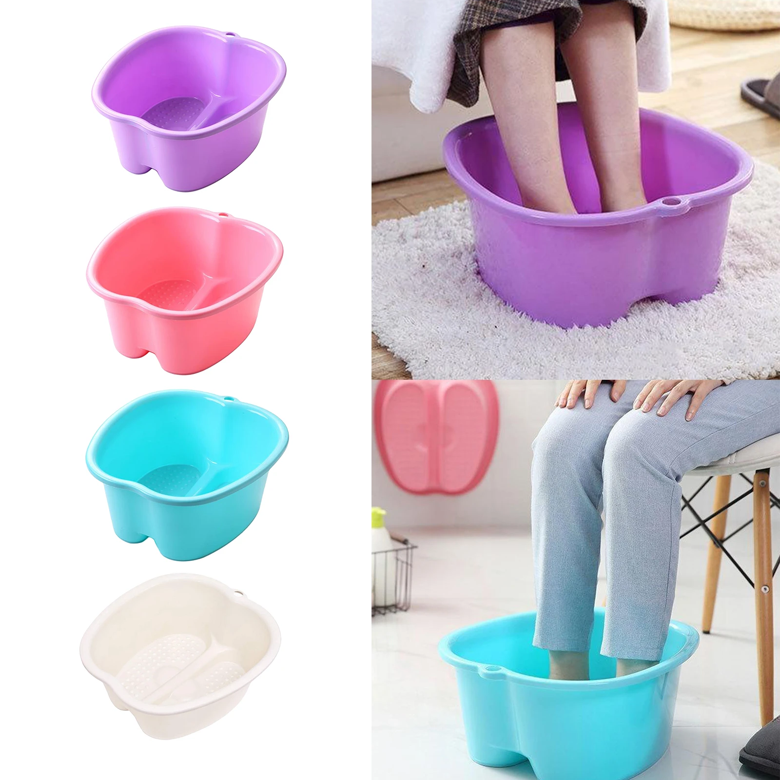 Foot Soaking Bath Basin Large Size for Feet Gift Mother | Дом и сад