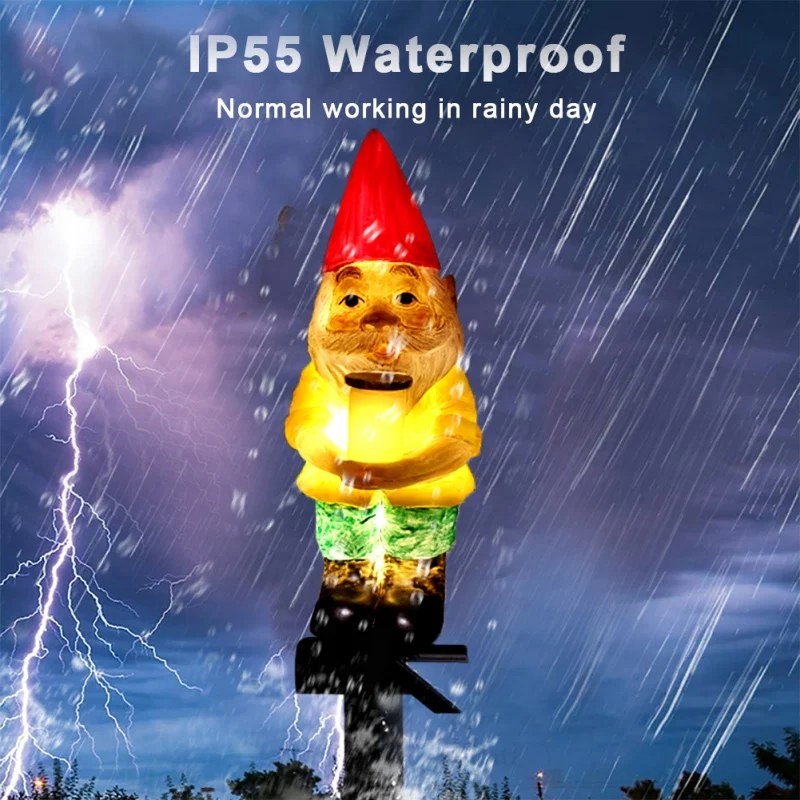 

Solar Garden Stake Light Santa Claus LED Light Waterproof Solar Light For Christmas Garden Backyard Patio Lawn Decorative