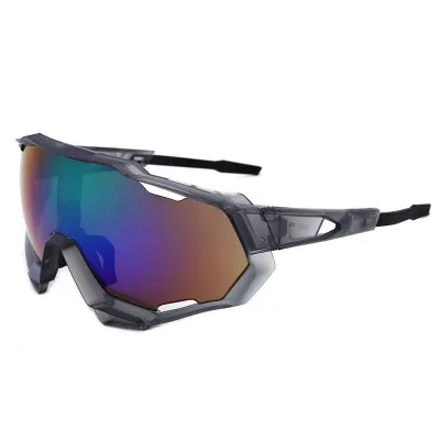 Мужские спортивные ветрозащитные очки из поликарбоната для езды на открытом воздухе с защитой от ультрафиолета, поляризованные очки для езды на мотоцикле, солнцезащитные очки для езды на велосипеде