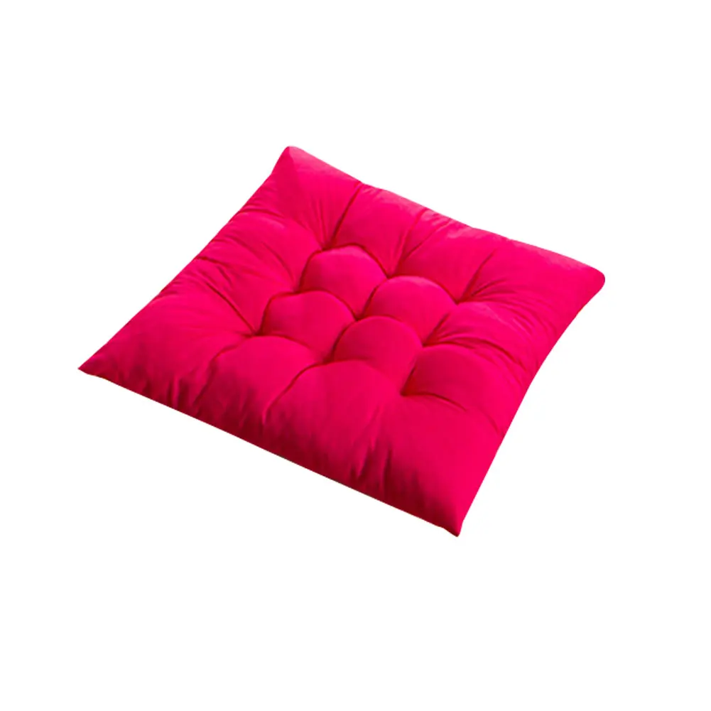 Новое поступление мягкий коврик мыши с утолщением стул подушка галстук на сиденье столовая кухня офисный Декор - Цвет: Rose Red