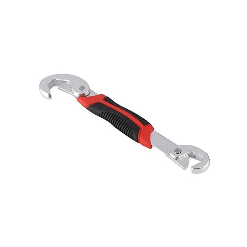 small FGHGF 9-32mm Wrench 2pcs Set Universal keys Multi-Function Adjustable Portable Torque Ratchet Oil Filter Spanner Hand Tools - Цвет: small